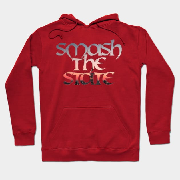 Smash the State Hoodie by afternoontees